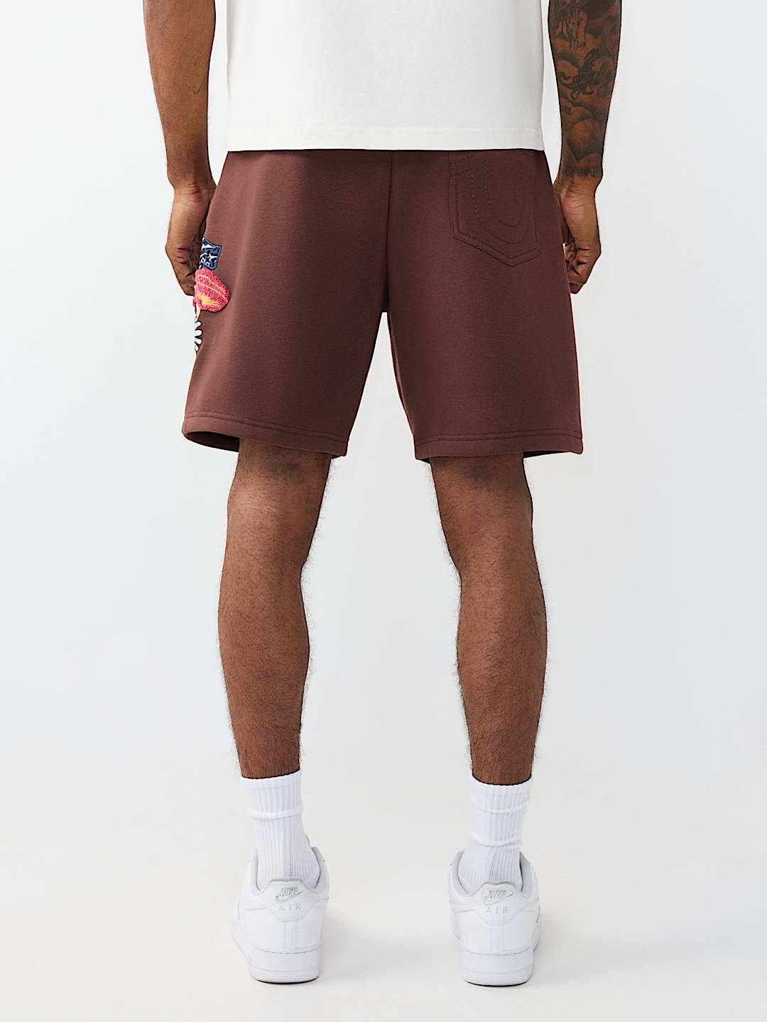 HORSESHOE APPLIQU&Eacute; SWEATSHORT, image 6