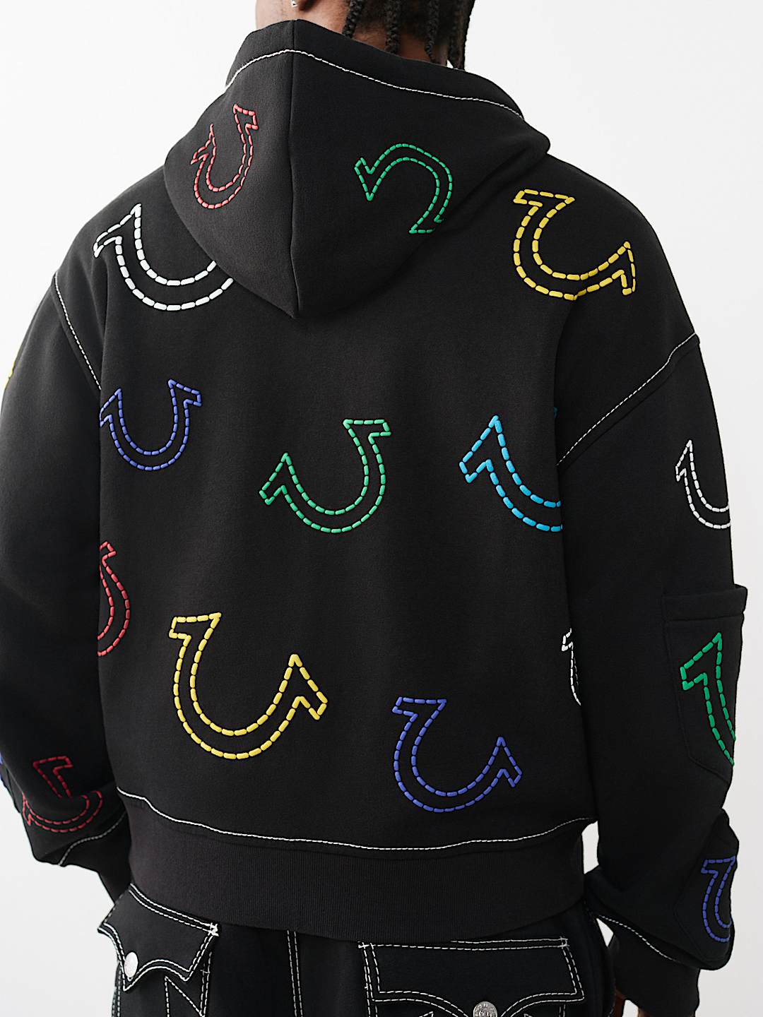 HORSESHOE BIG T BOXY ZIP HOODIE, image 5