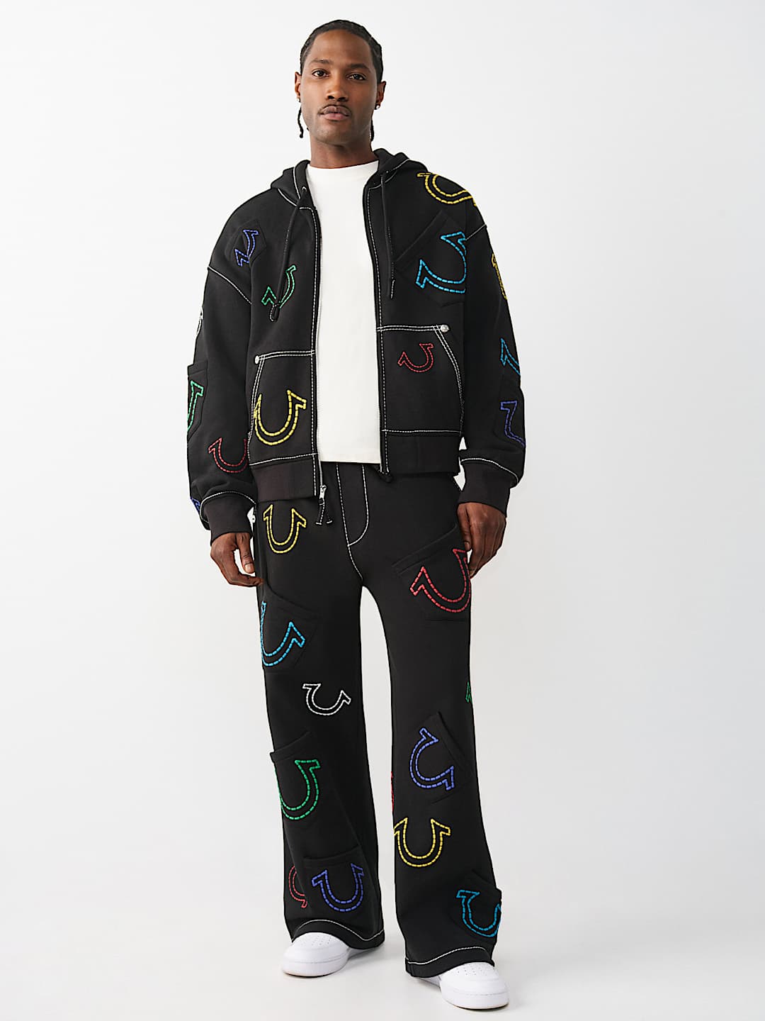 HORSESHOE BIG T BOXY ZIP HOODIE, image 6