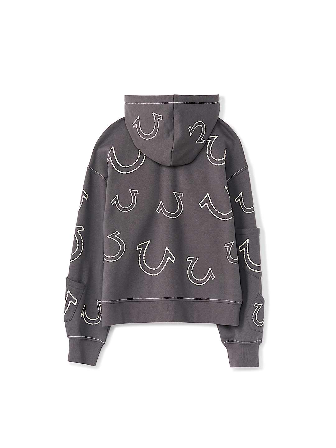 HORSESHOE BIG T BOXY ZIP HOODIE, image 7