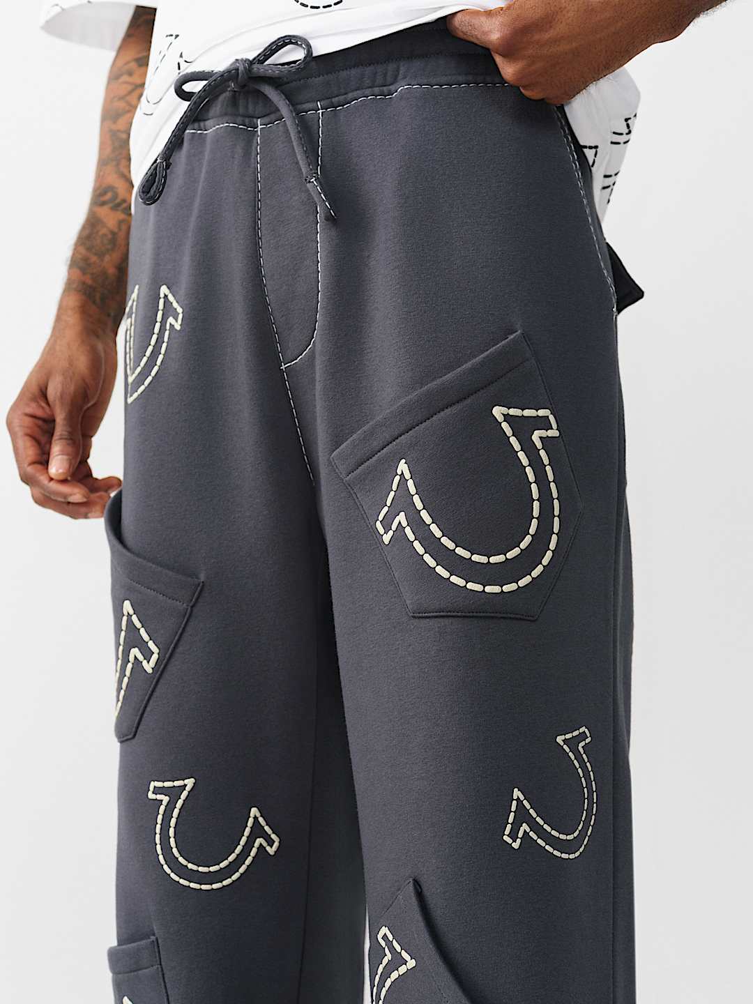 HORSESHOE BIG T BAGGY SWEATPANT, image 5