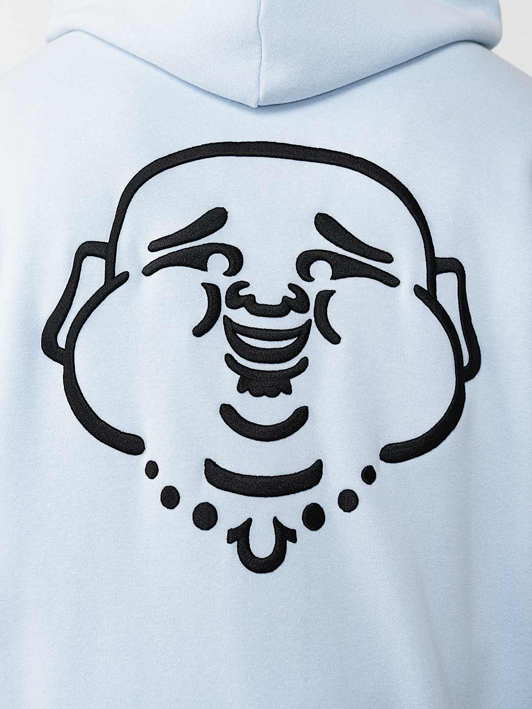 BUDDHA FACE LOGO ZIP HOODIE, image 6
