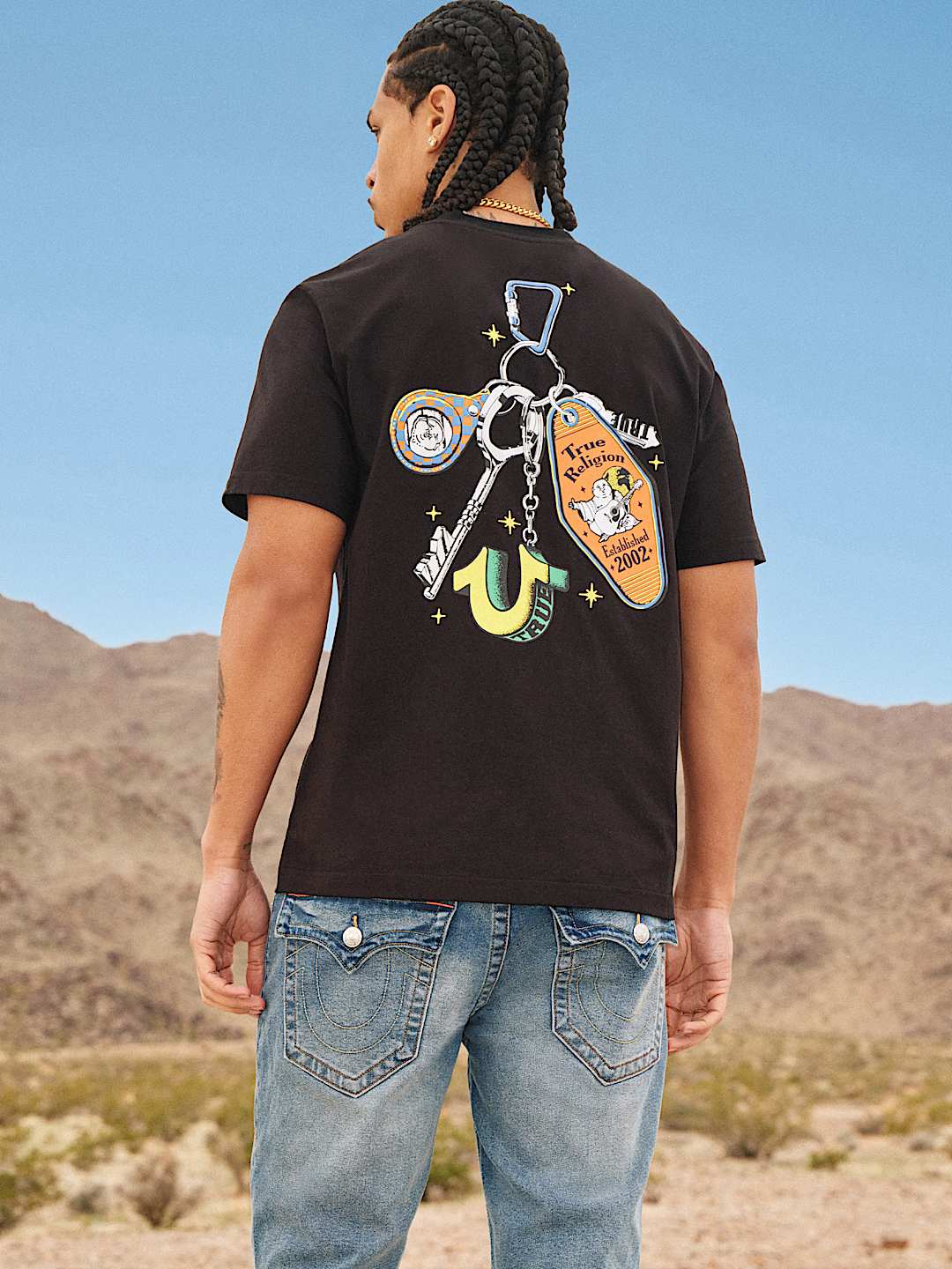 BUDDHA KEYCHAIN TEE, image 1