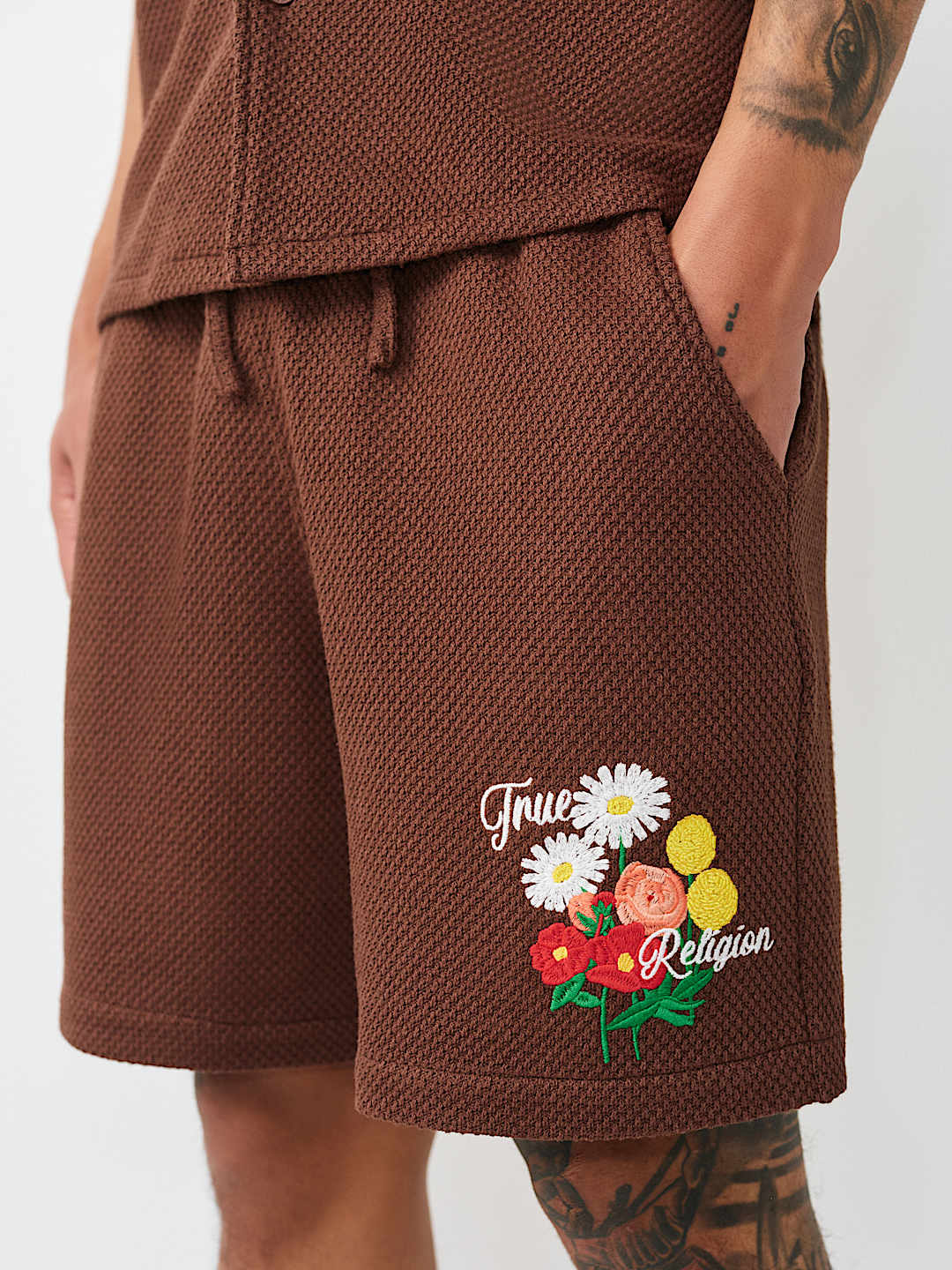 BLOOMS KNIT SHORT, image 1