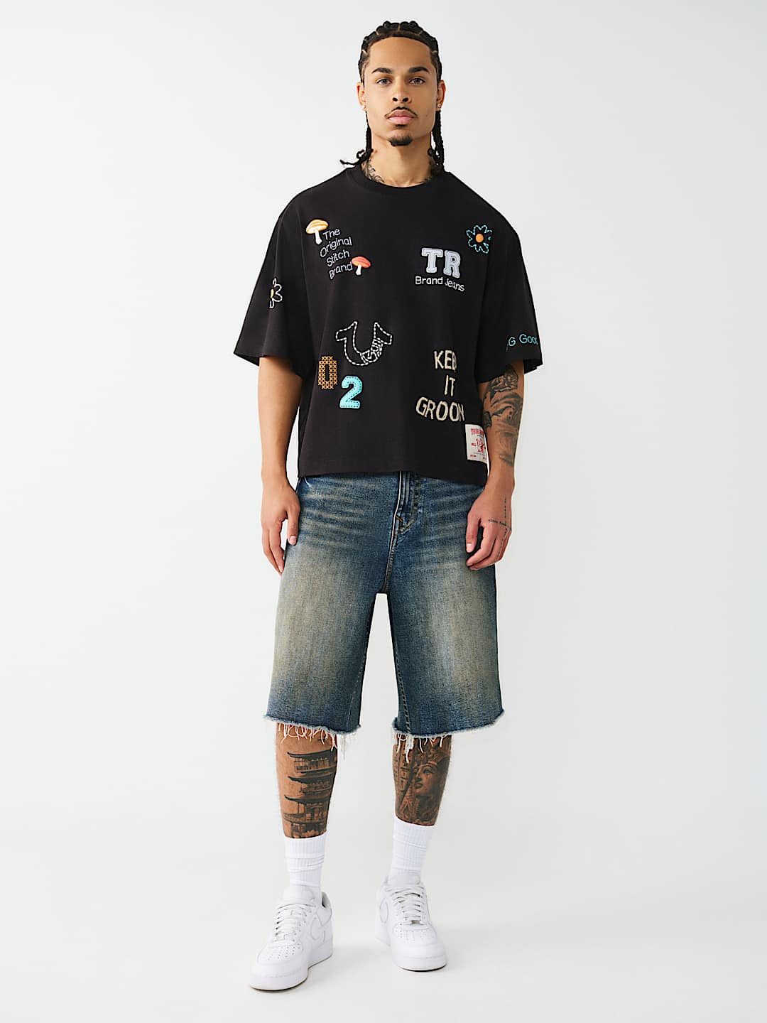 MULTI-LOGO HEAVYWEIGHT BOXY TEE, image 5