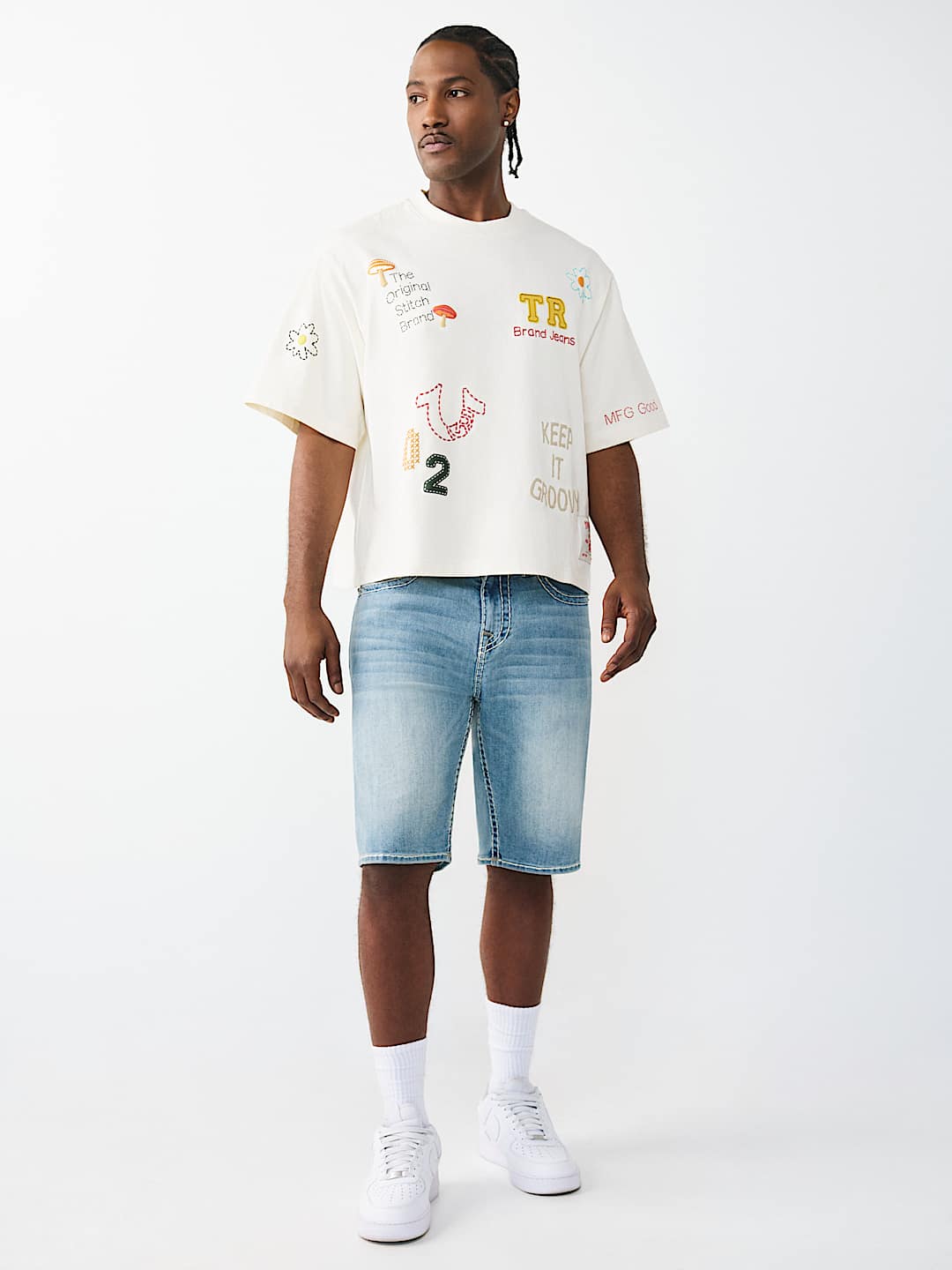 MULTI-LOGO HEAVYWEIGHT BOXY TEE, image 5