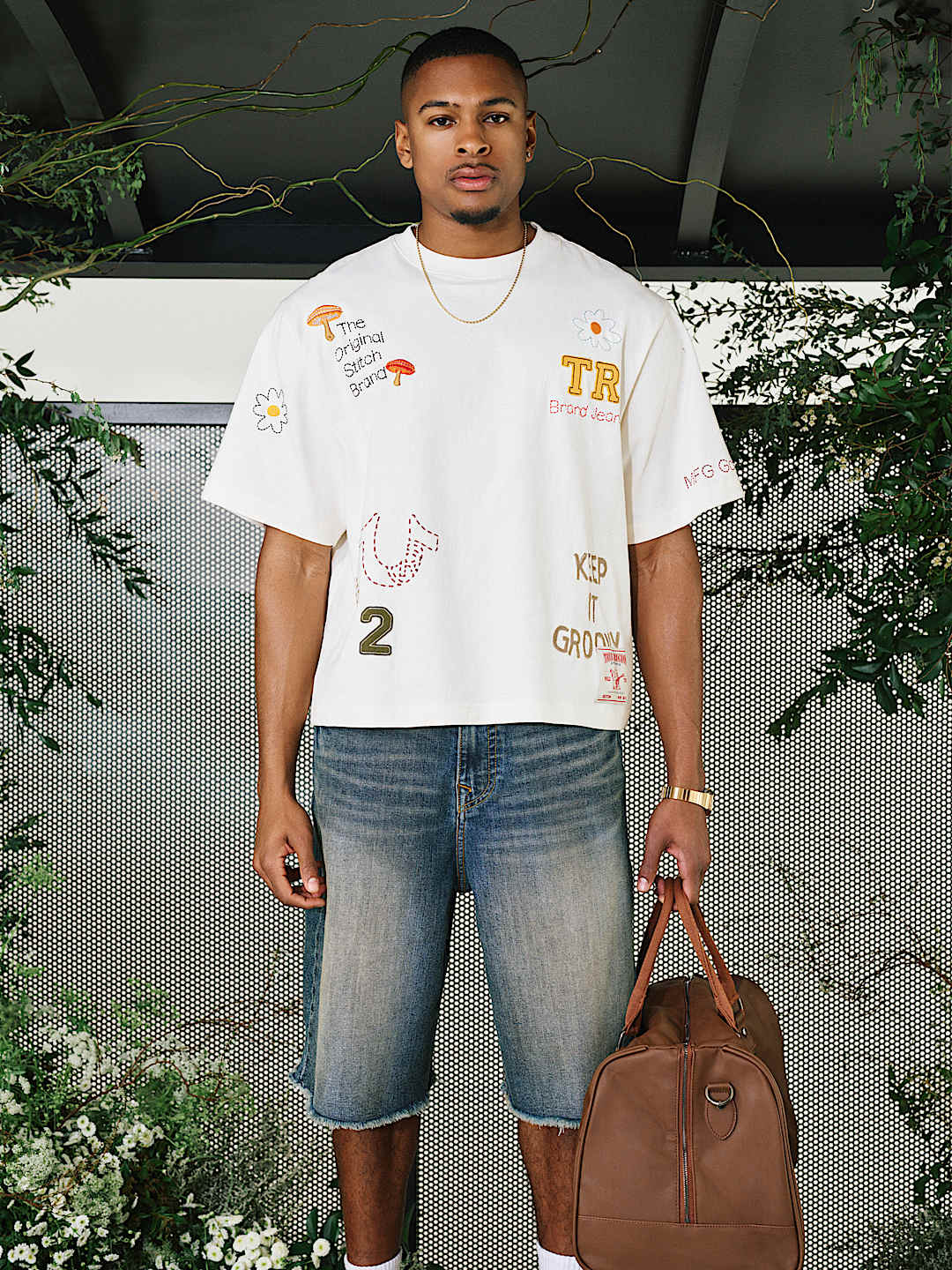 MULTI-LOGO HEAVYWEIGHT BOXY TEE, image 1