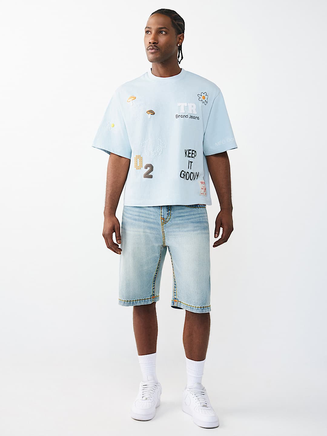 MULTI-LOGO HEAVYWEIGHT BOXY TEE, image 5