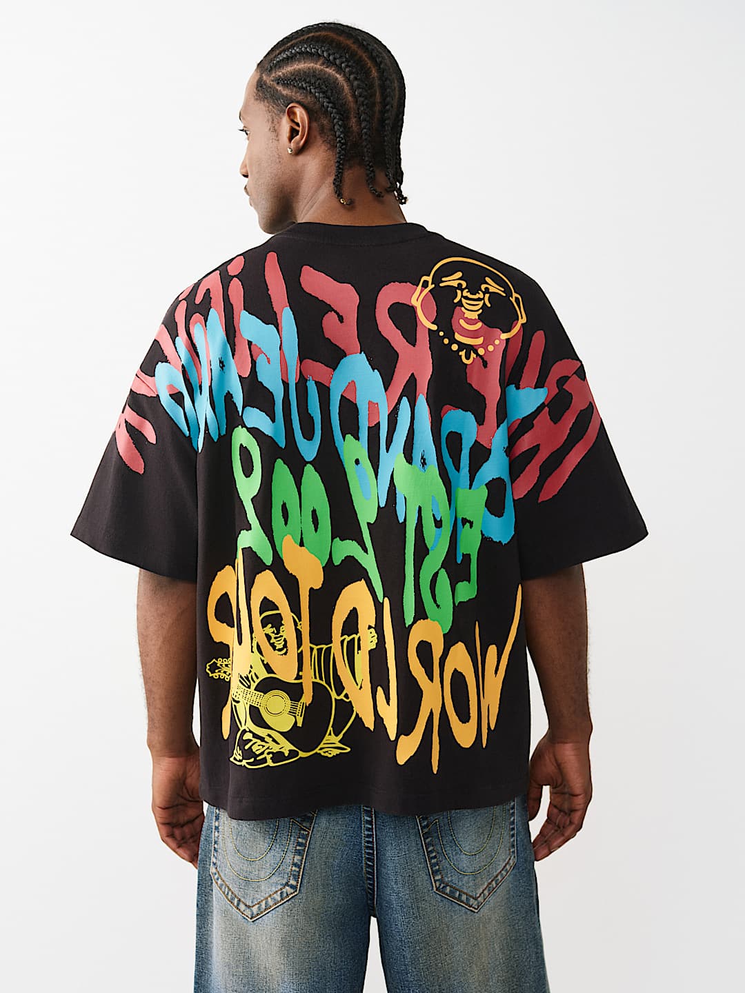 GRAFFITI HEAVYWEIGHT OVERSIZED TEE, image 2