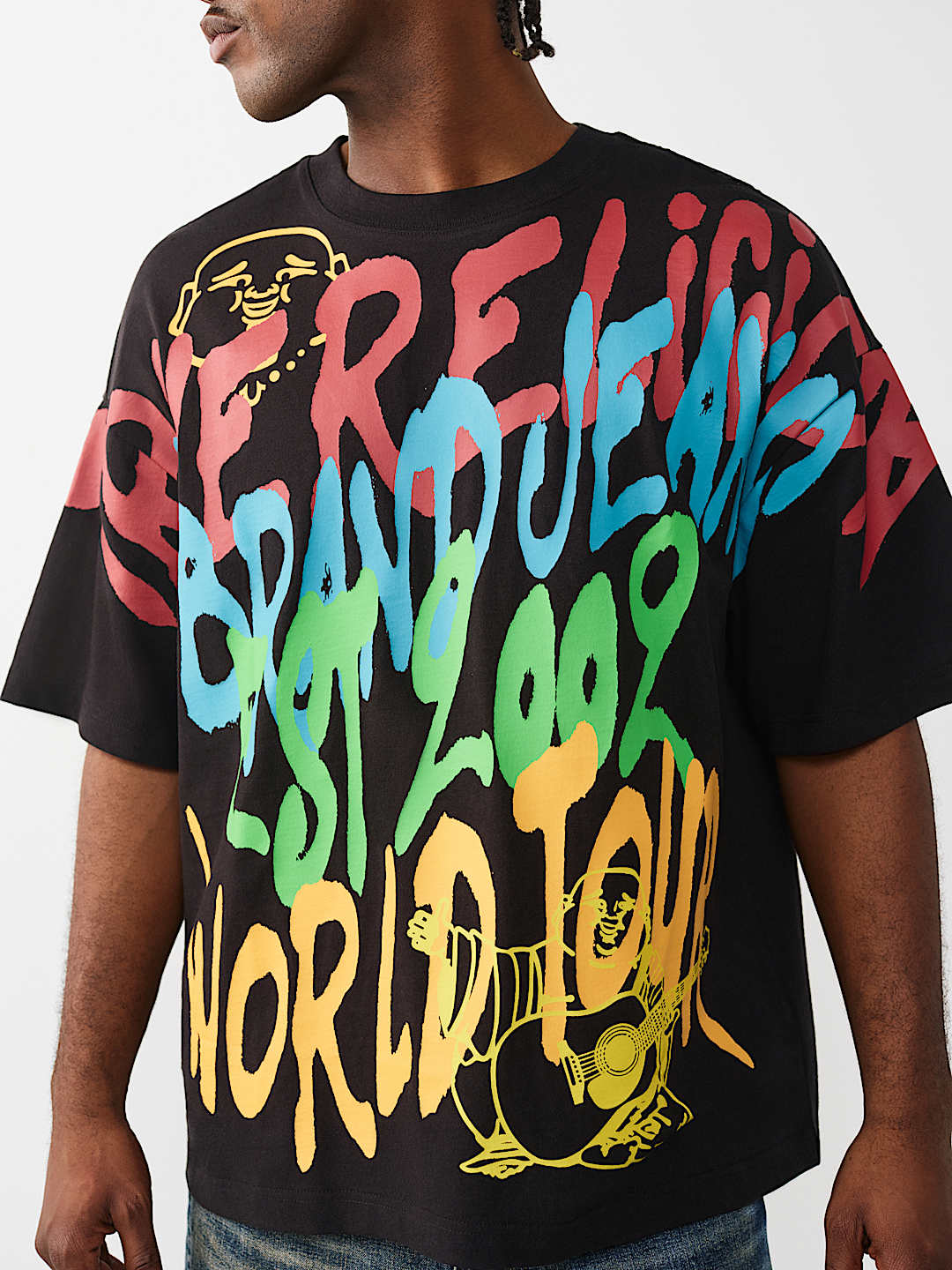 GRAFFITI HEAVYWEIGHT OVERSIZED TEE, image 1