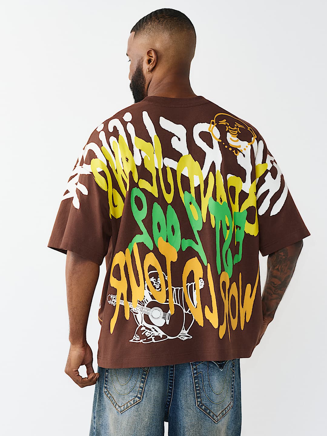 GRAFFITI HEAVYWEIGHT OVERSIZED TEE, image 2