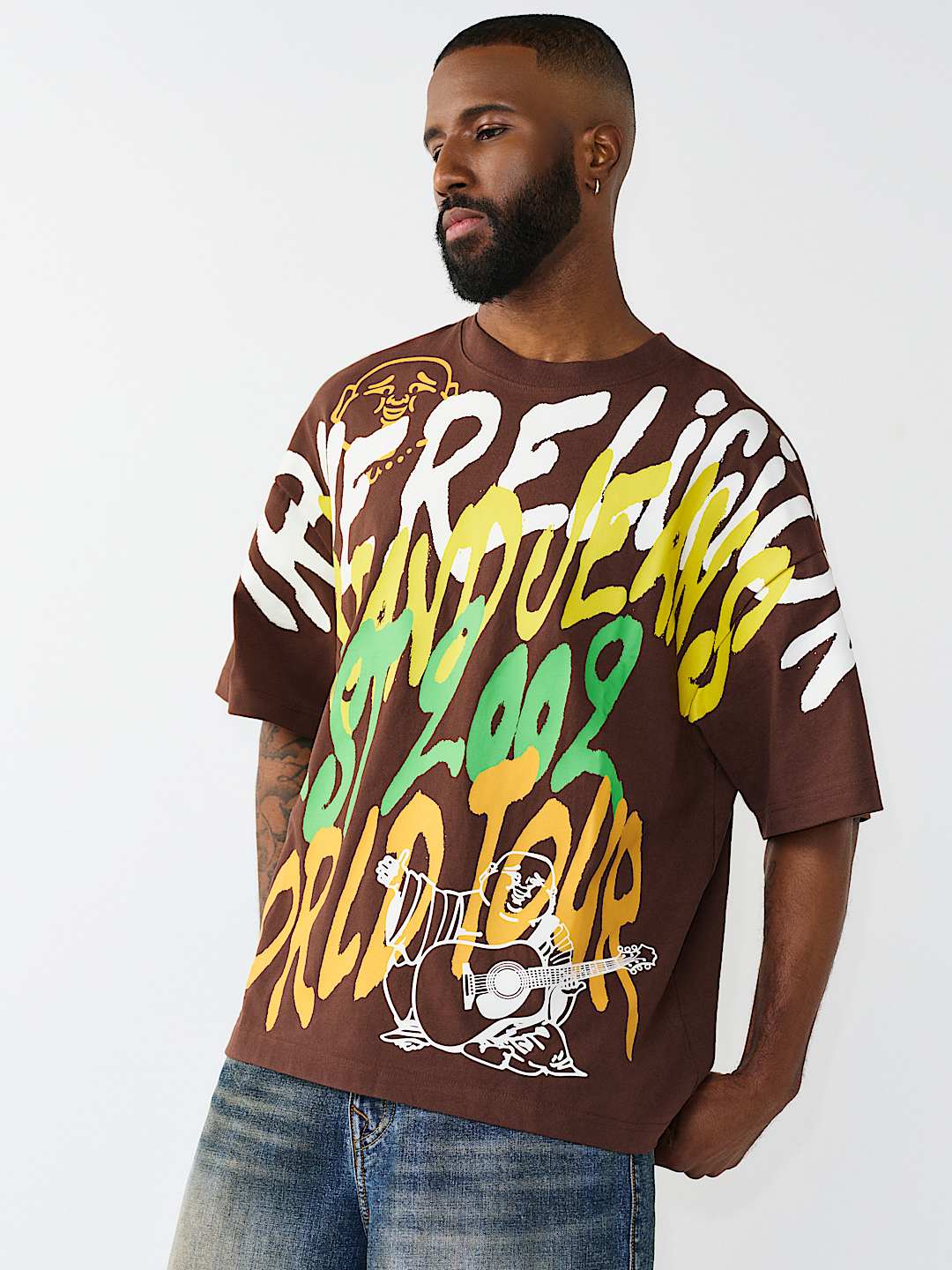 GRAFFITI HEAVYWEIGHT OVERSIZED TEE, image 3