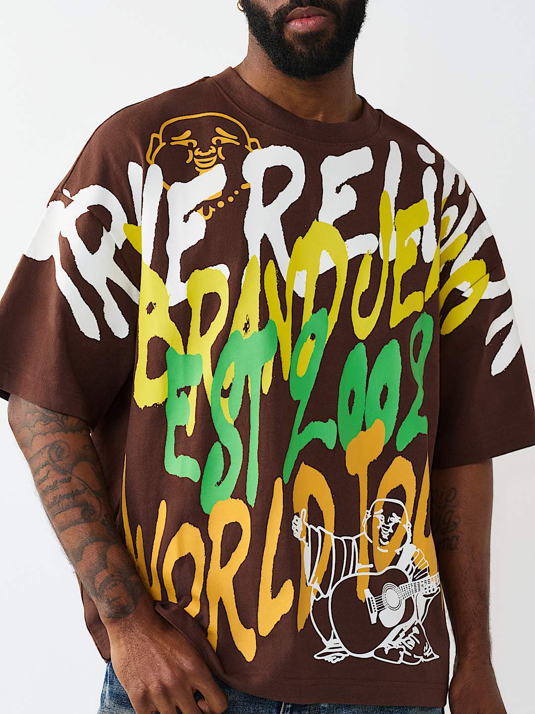 GRAFFITI HEAVYWEIGHT OVERSIZED TEE, image 4