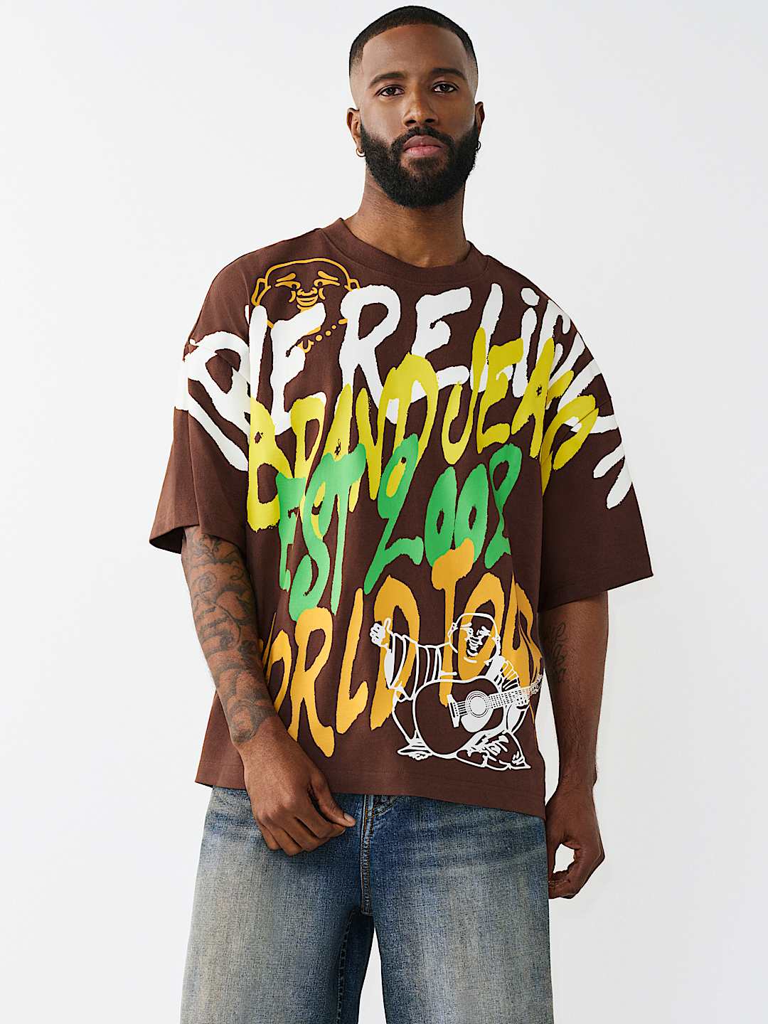 GRAFFITI HEAVYWEIGHT OVERSIZED TEE, image 1