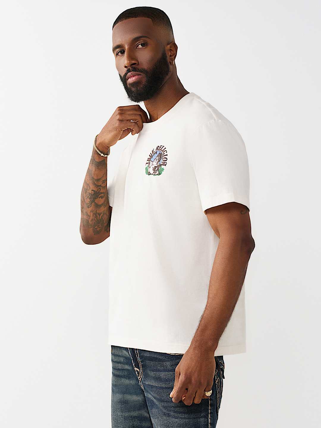 LOGO EARTH GRAPHIC TEE, image 4