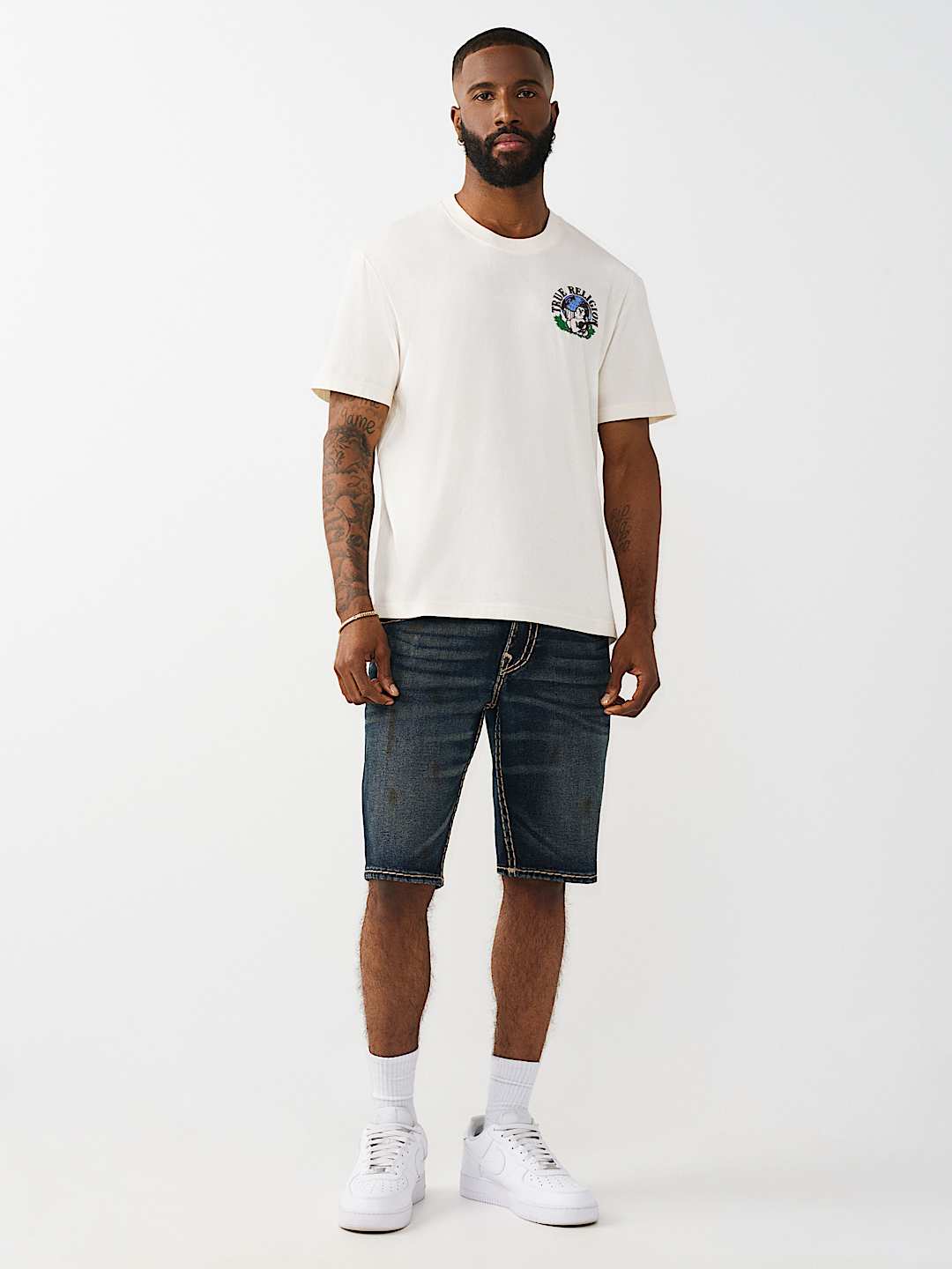 LOGO EARTH GRAPHIC TEE, image 6