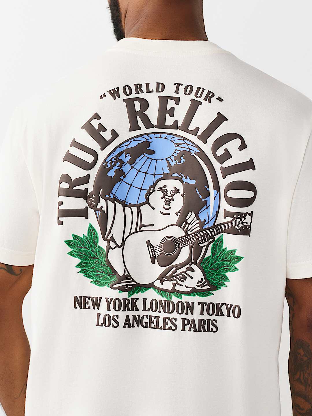 LOGO EARTH GRAPHIC TEE, image 1