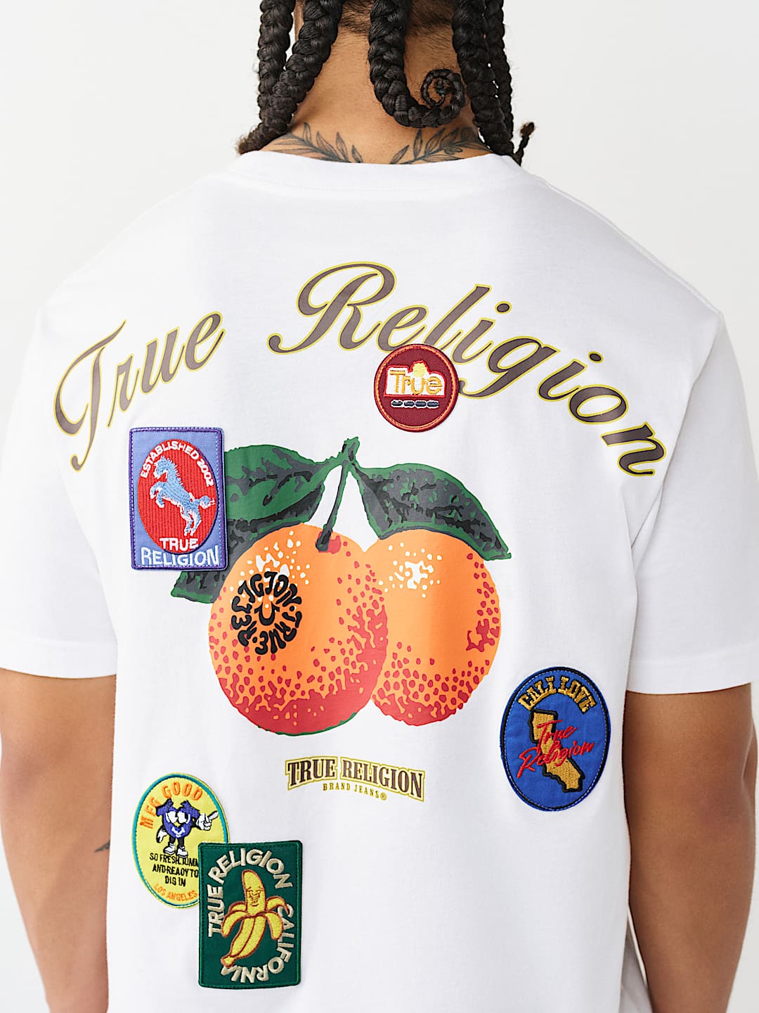 ORCHARD STAMPS HEAVYWEIGHT TEE , image 1