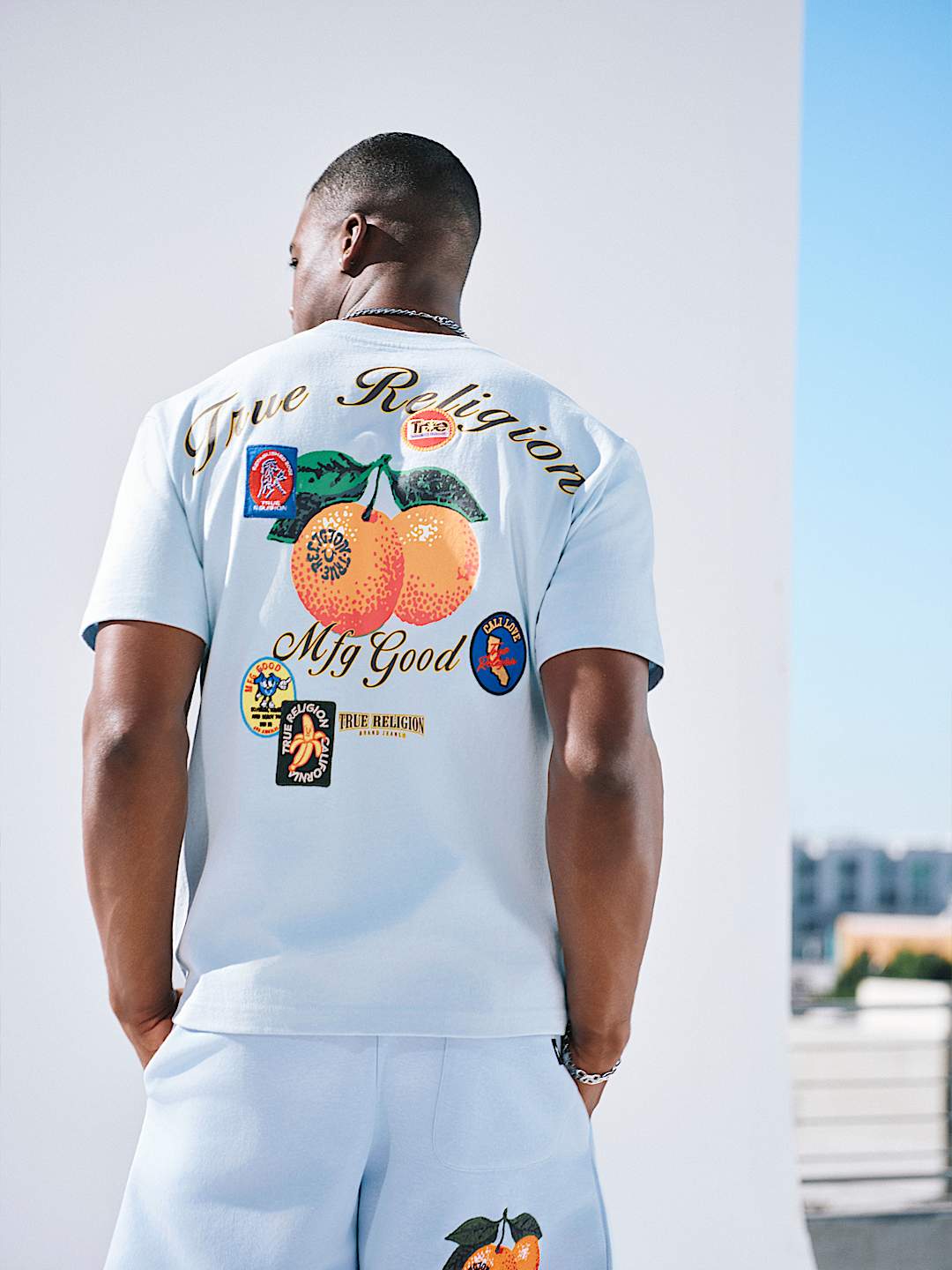 ORCHARD STAMPS HEAVYWEIGHT TEE , image 1