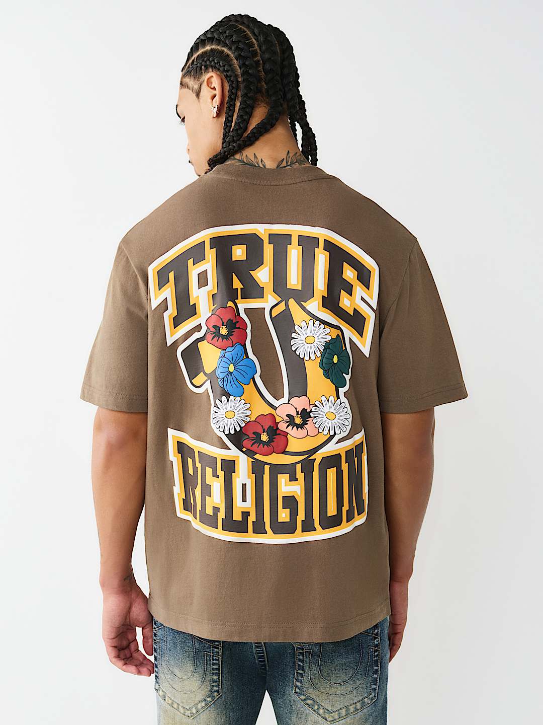 GARDEN HORSESHOE LOGO HEAVYWEIGHT TEE