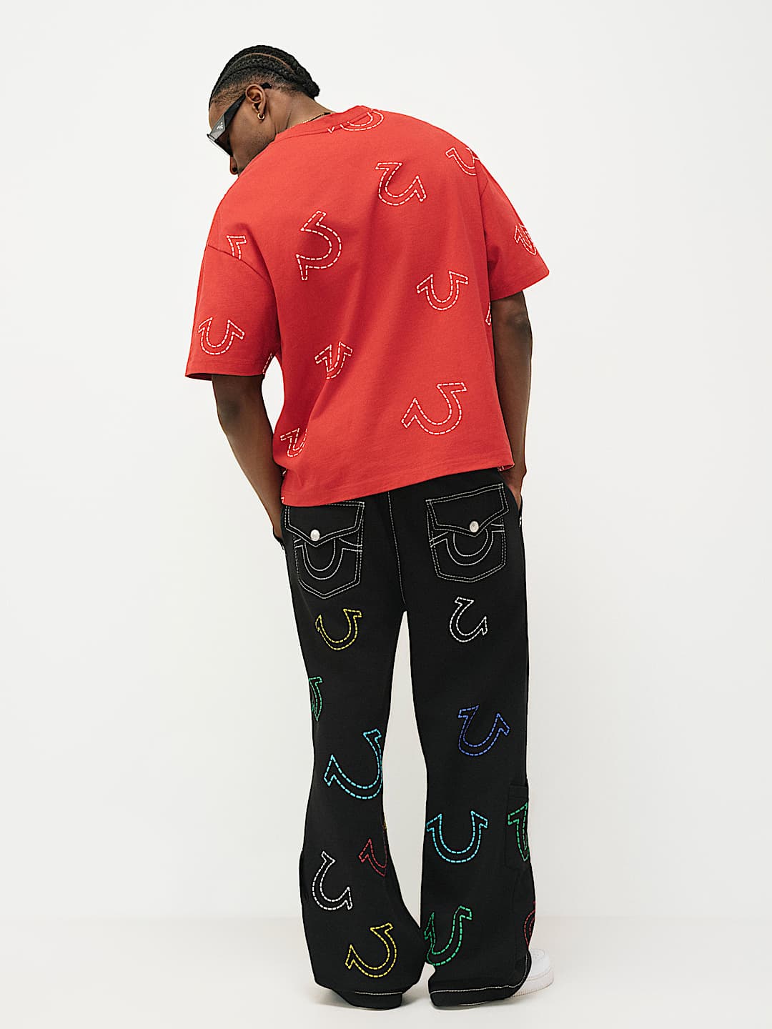 HORSESHOE PRINT LOGO HEAVYWEIGHT OVERSIZED TEE, image 2