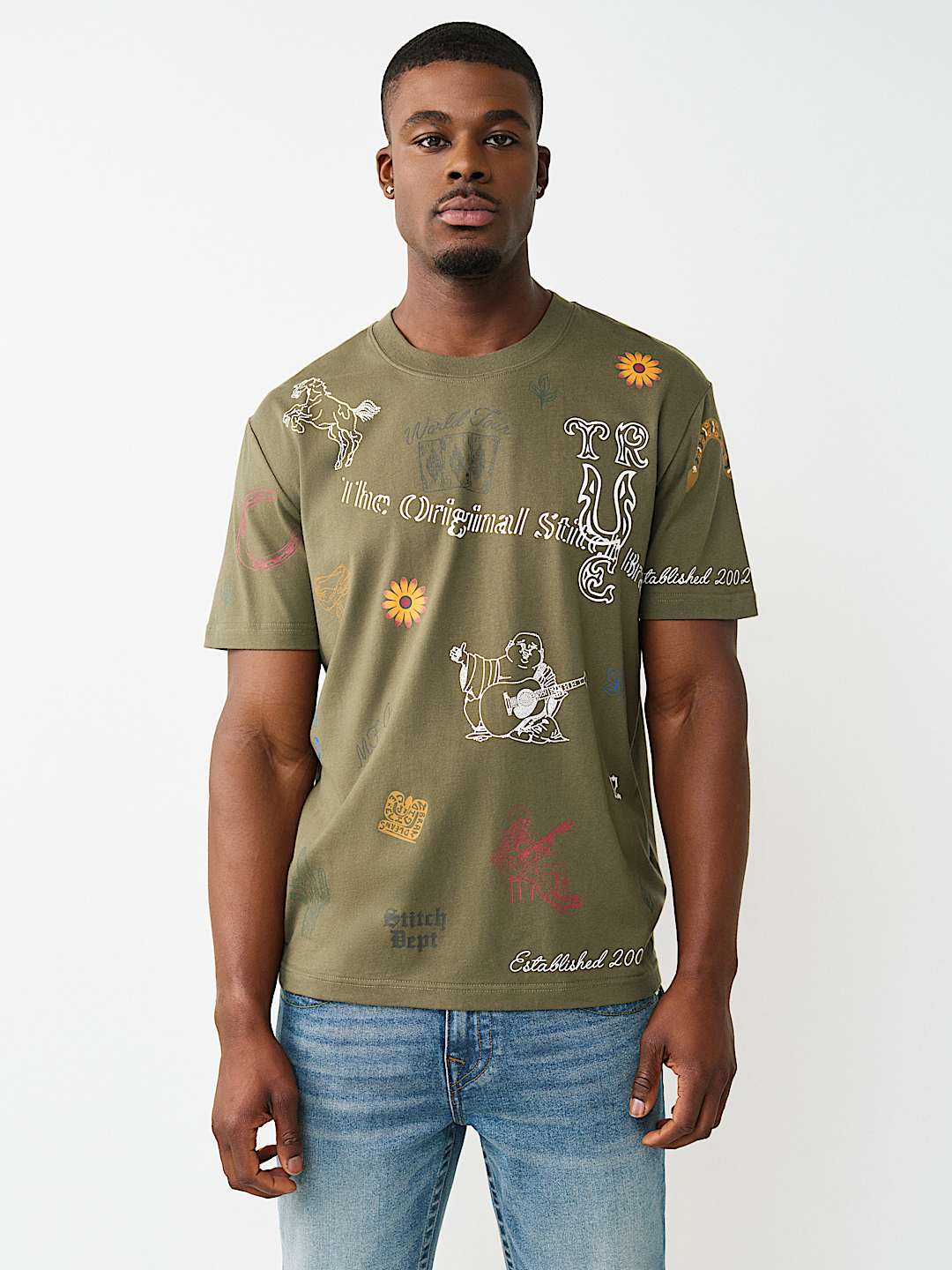 WESTERN DOODLE TEE