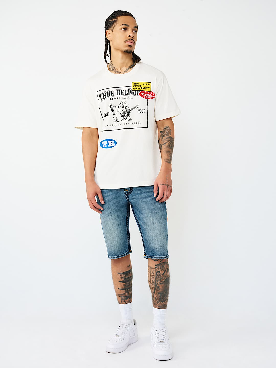 WORLD TOUR LOGO PATCH HEAVYWEIGHT TEE, image 6