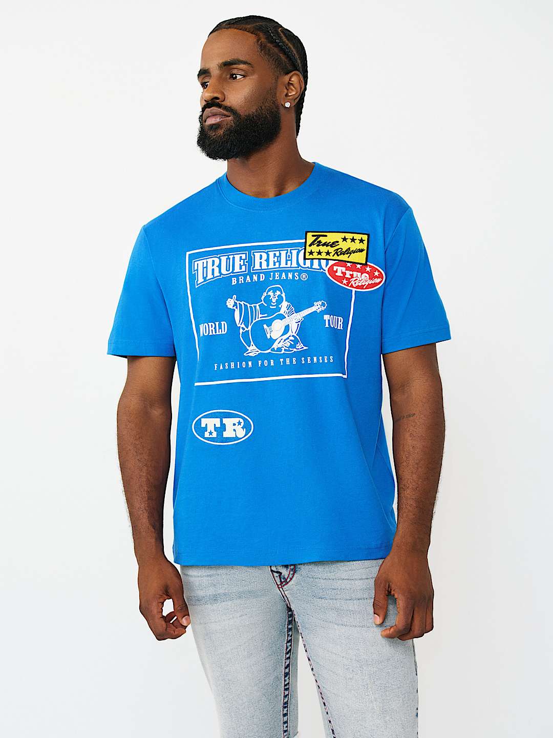 WORLD TOUR LOGO PATCH HEAVYWEIGHT TEE, image 2