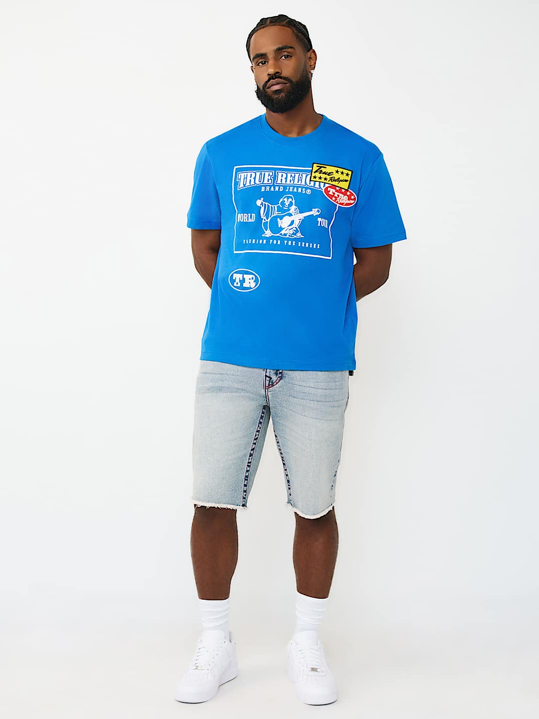 WORLD TOUR LOGO PATCH HEAVYWEIGHT TEE, image 5