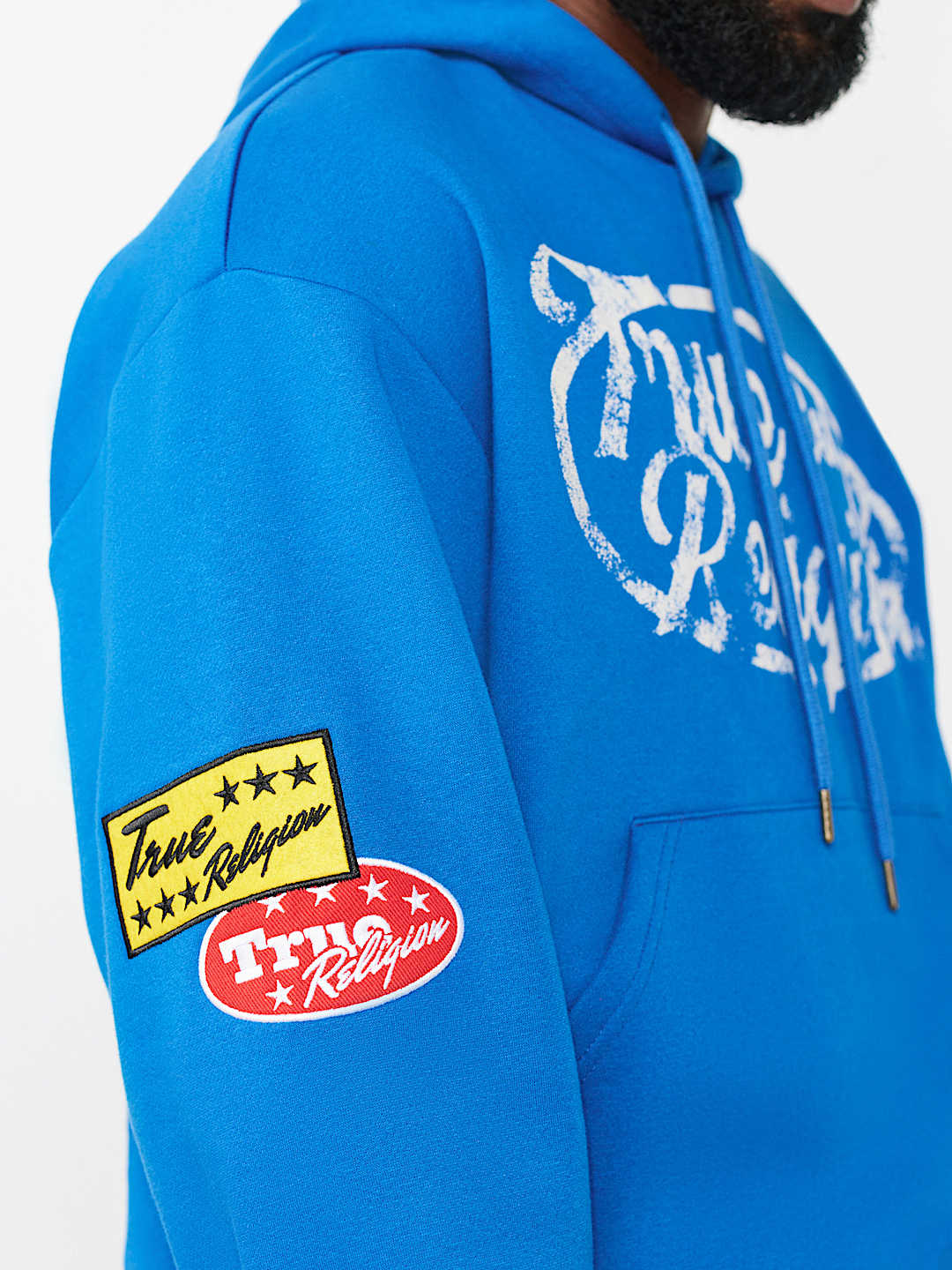 LOGO PATCH BOXY PULLOVER HOODIE, image 4