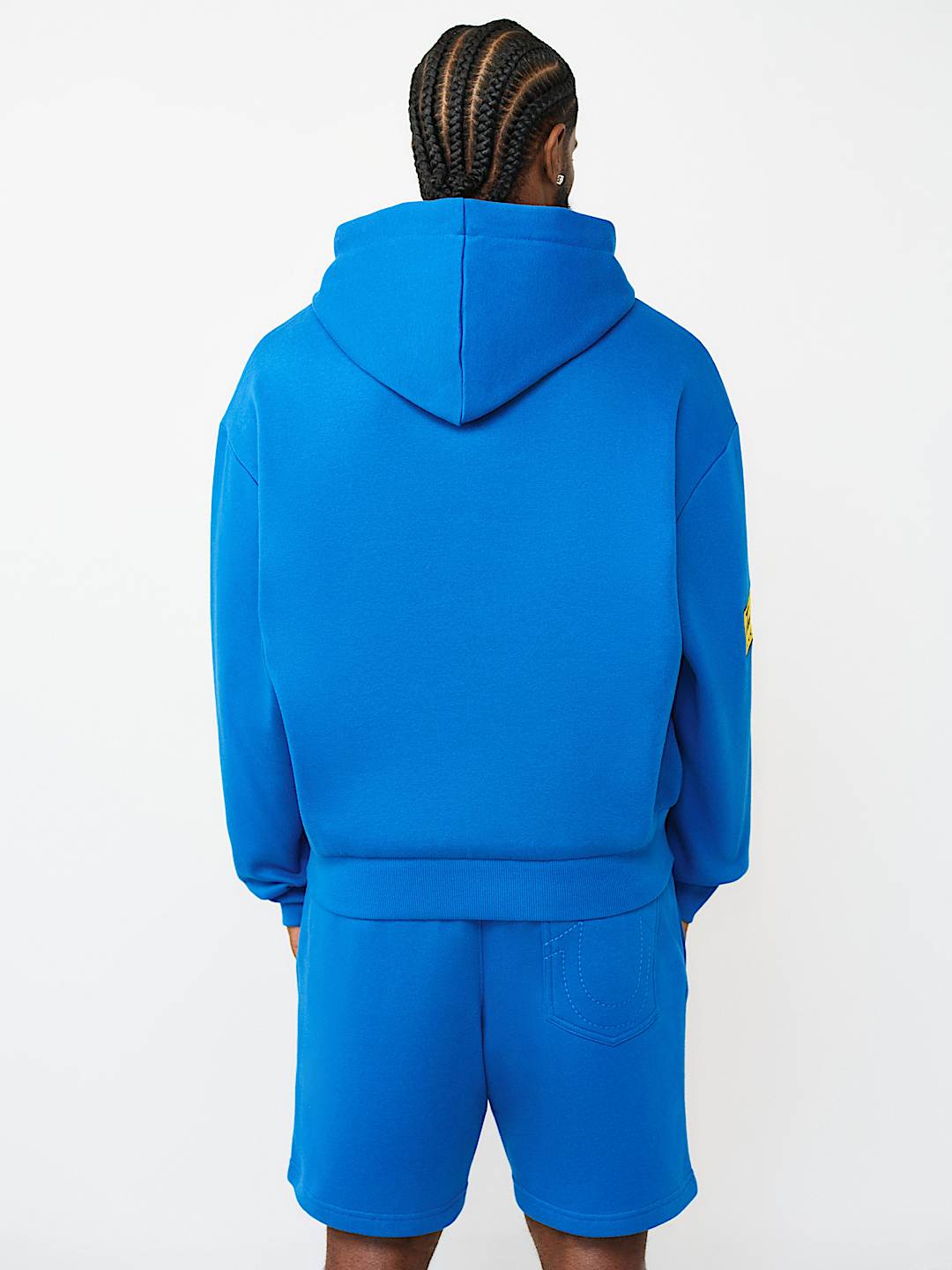 LOGO PATCH BOXY PULLOVER HOODIE, image 6