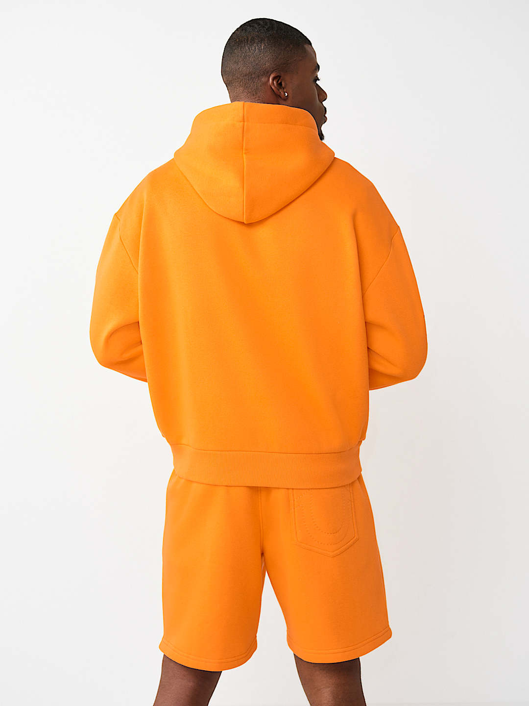 LOGO PATCH BOXY PULLOVER HOODIE, image 6