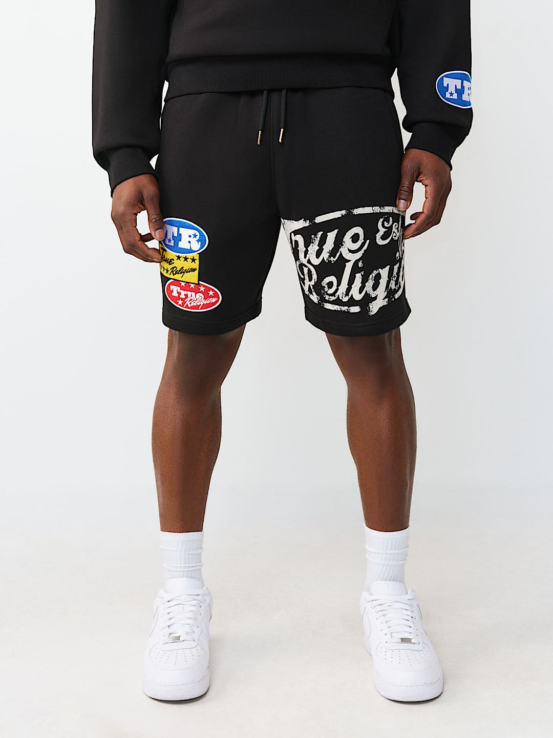 LOGO PATCH SWEATSHORT, image 2