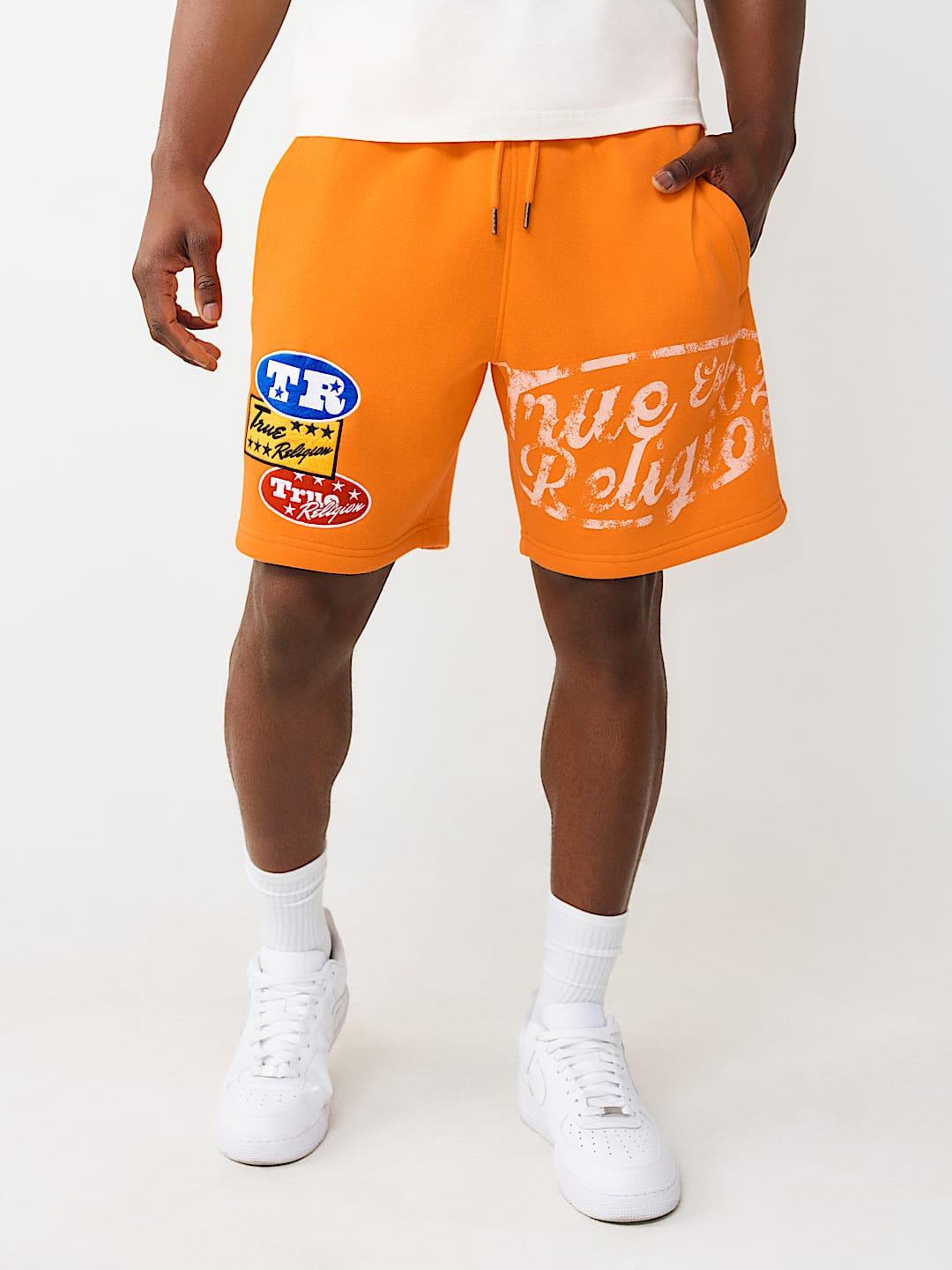 LOGO PATCH SWEATSHORT, image 2