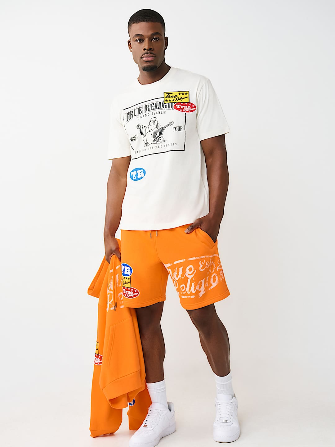 LOGO PATCH SWEATSHORT, image 6