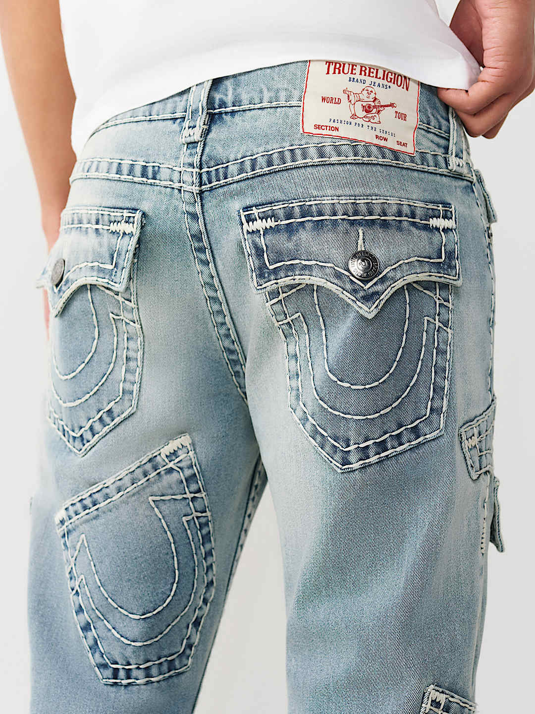 RICKY SUPER T MULTI-POCKET STRAIGHT JEAN 34", image 3