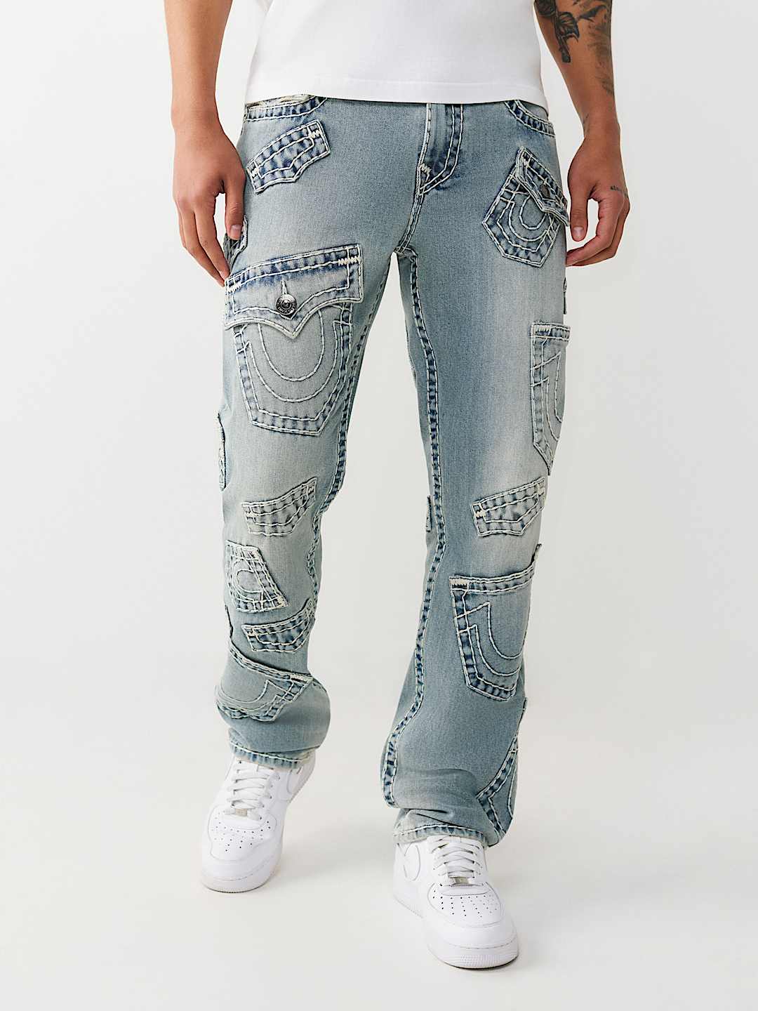 RICKY SUPER T MULTI-POCKET STRAIGHT JEAN 34", image 4