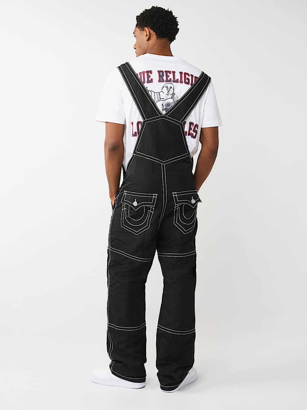 BAGGY BIG T NYLON OVERALL, image 2