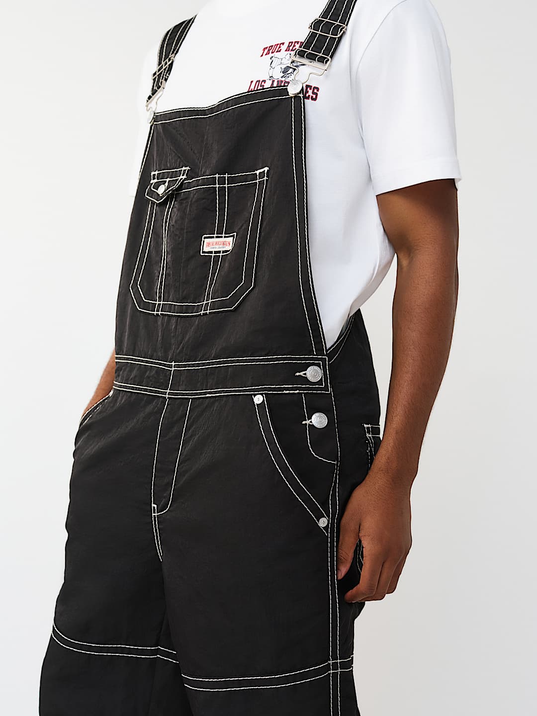 BAGGY BIG T NYLON OVERALL, image 4