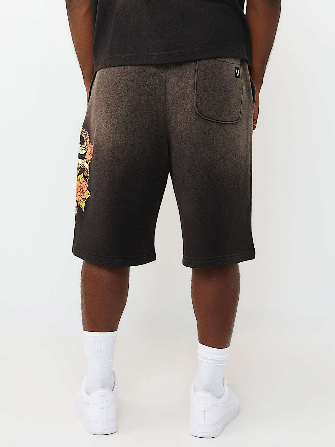 MIKEY FLORAL SNAKE BAGGY AF SWEATSHORT