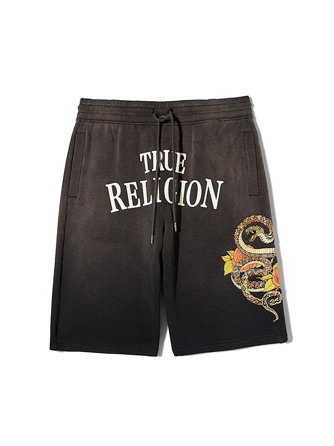 MIKEY FLORAL SNAKE BAGGY AF SWEATSHORT