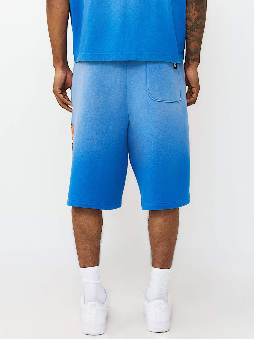 MIKEY FLORAL SNAKE BAGGY AF SWEATSHORT