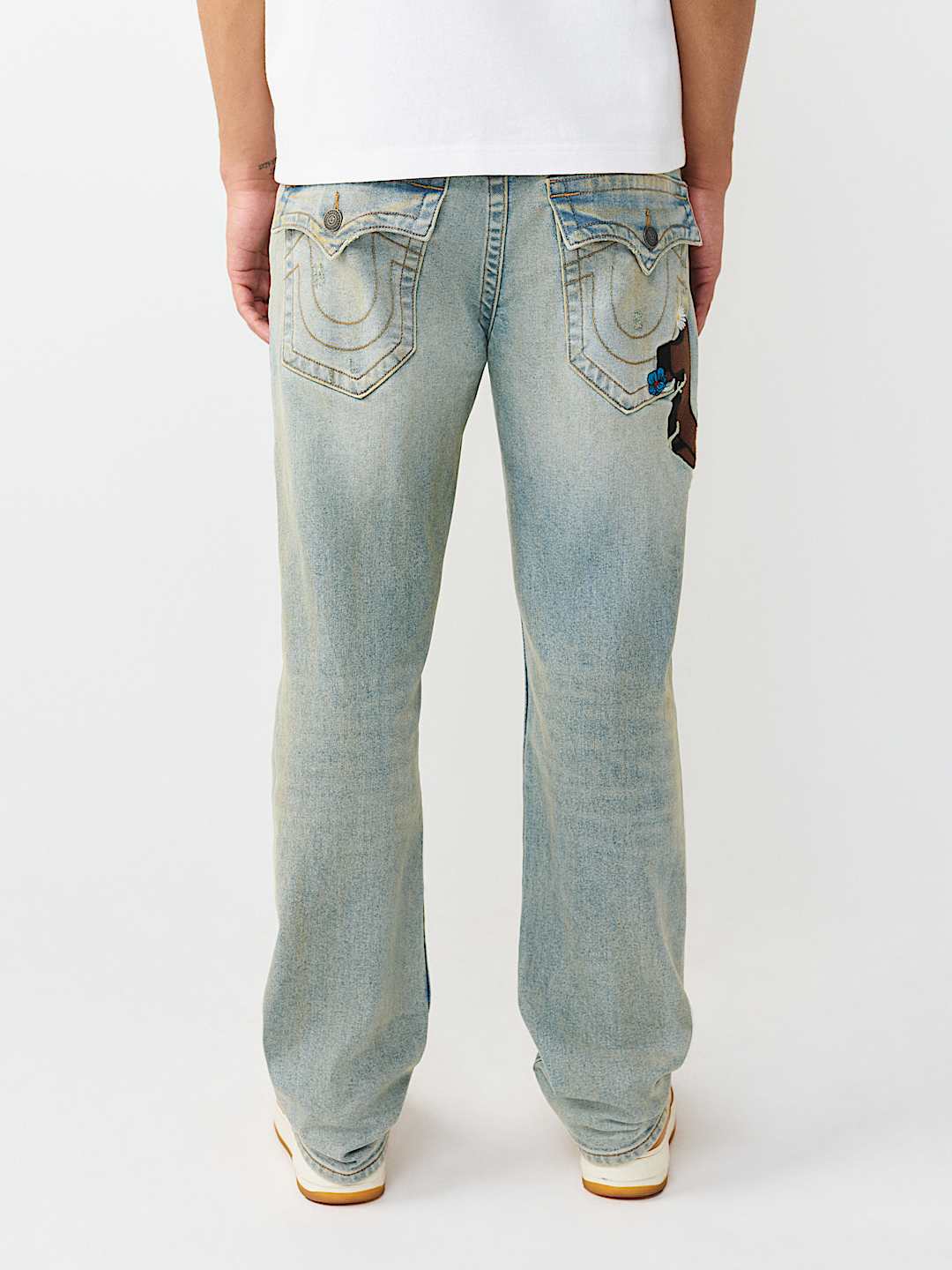 RICKY EMBROIDERED POCKET FLAP STRAIGHT JEAN 34", image 5