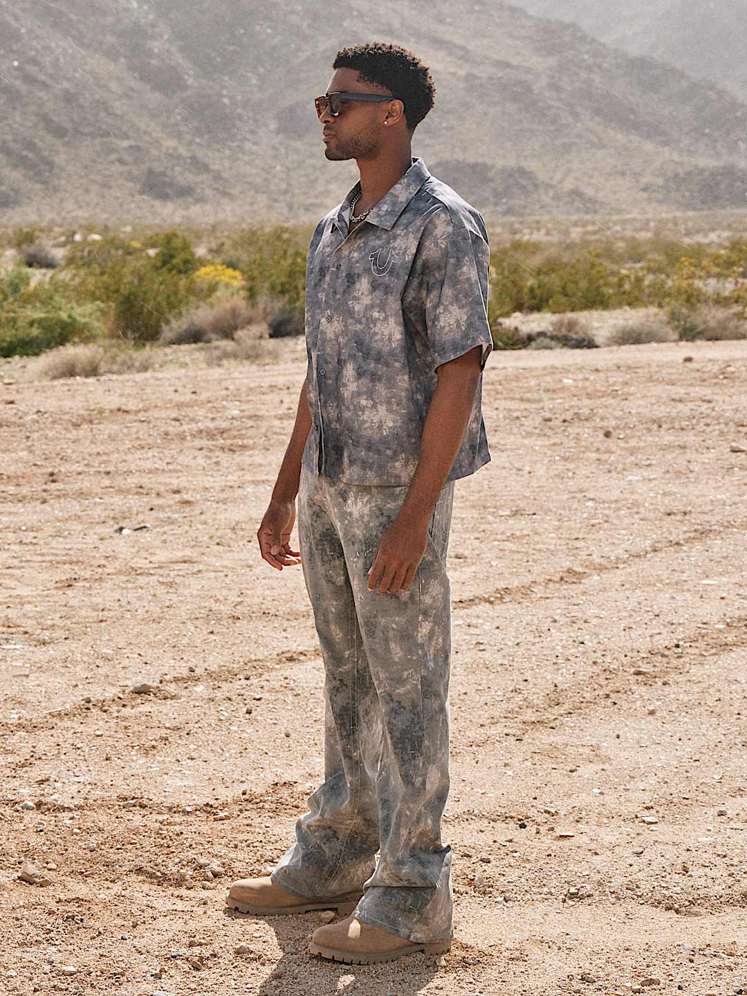 VINNY TIE-DYE CAMO ULTRA BAGGY JEAN 34", image 3