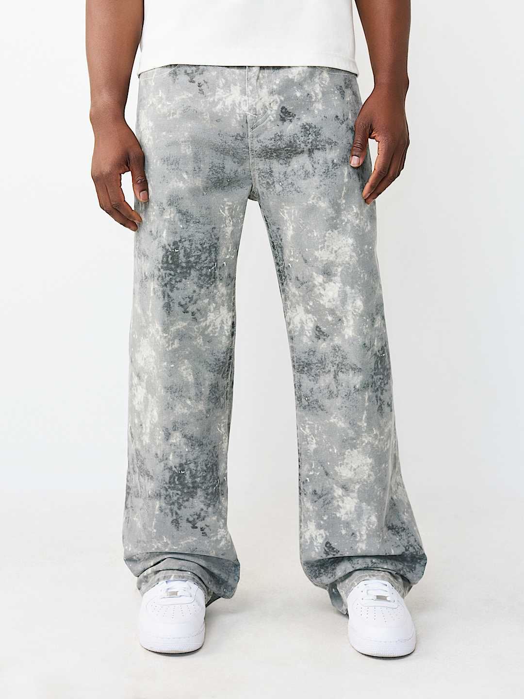 VINNY TIE-DYE CAMO ULTRA BAGGY JEAN 34", image 5