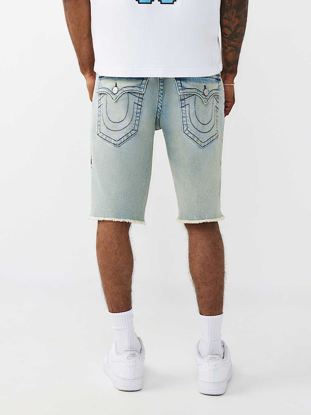 RICKY FRAYED HEM FLAP SHORT, image 5