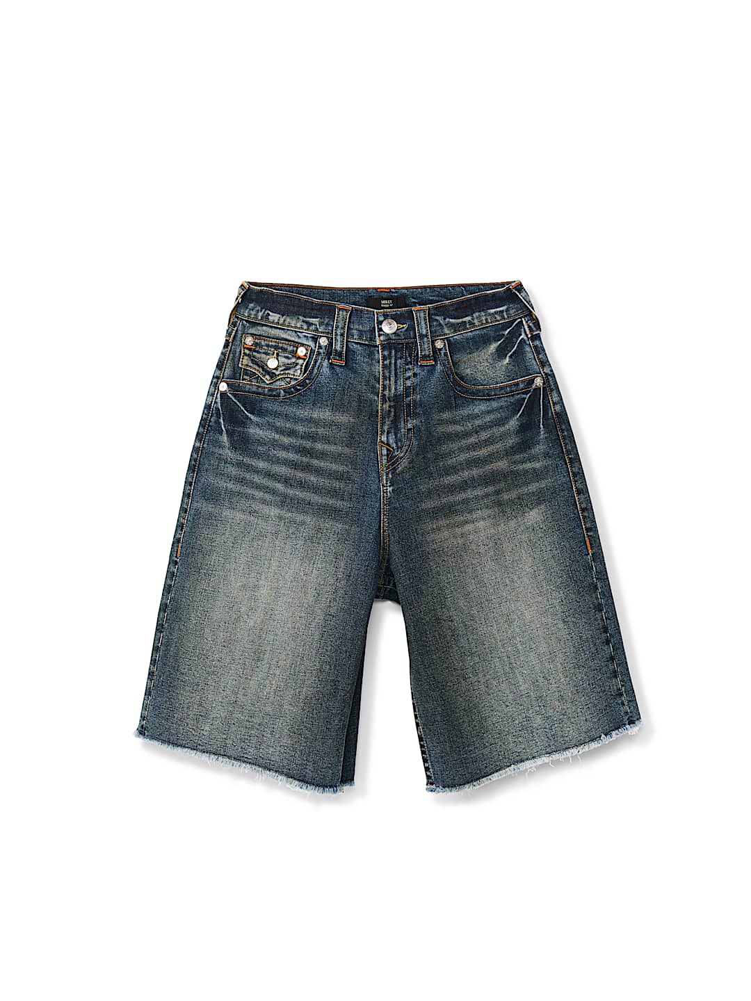 MIKEY FRAYED HEM FLAP BAGGY AF SHORT, image 7