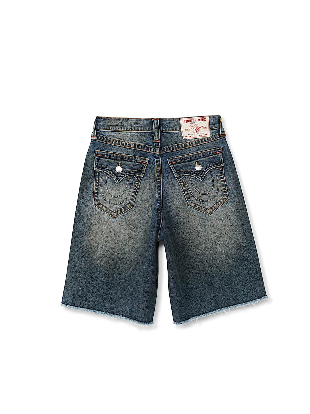 MIKEY FRAYED HEM FLAP BAGGY AF SHORT, image 8