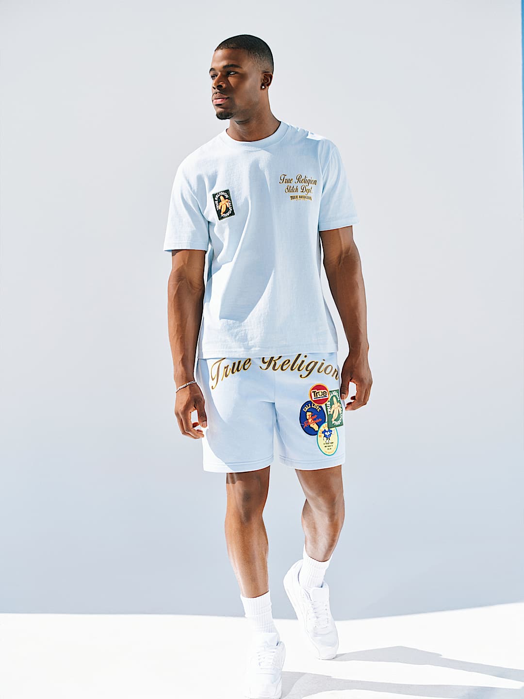 ORCHARD STAMPS SWEATSHORT, image 1