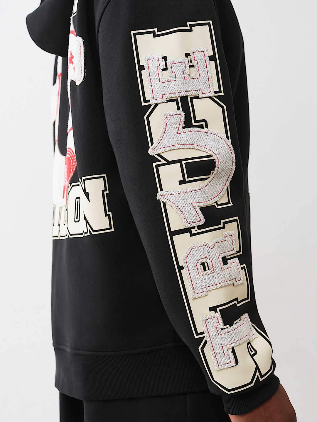 TERRY APPLIQUÉ ZIP HOODIE | True Religion